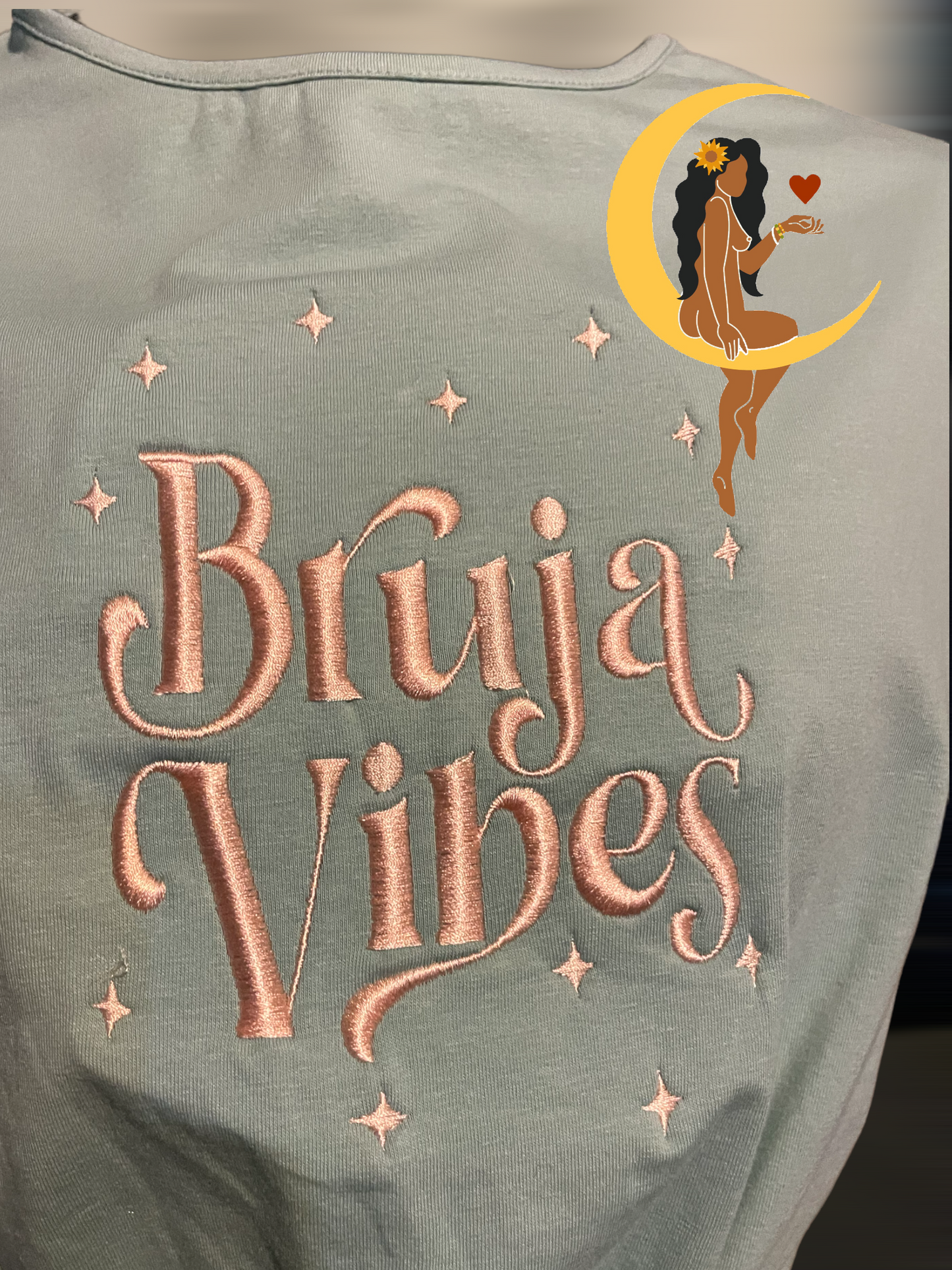 Bruja Vibes Mint Tee