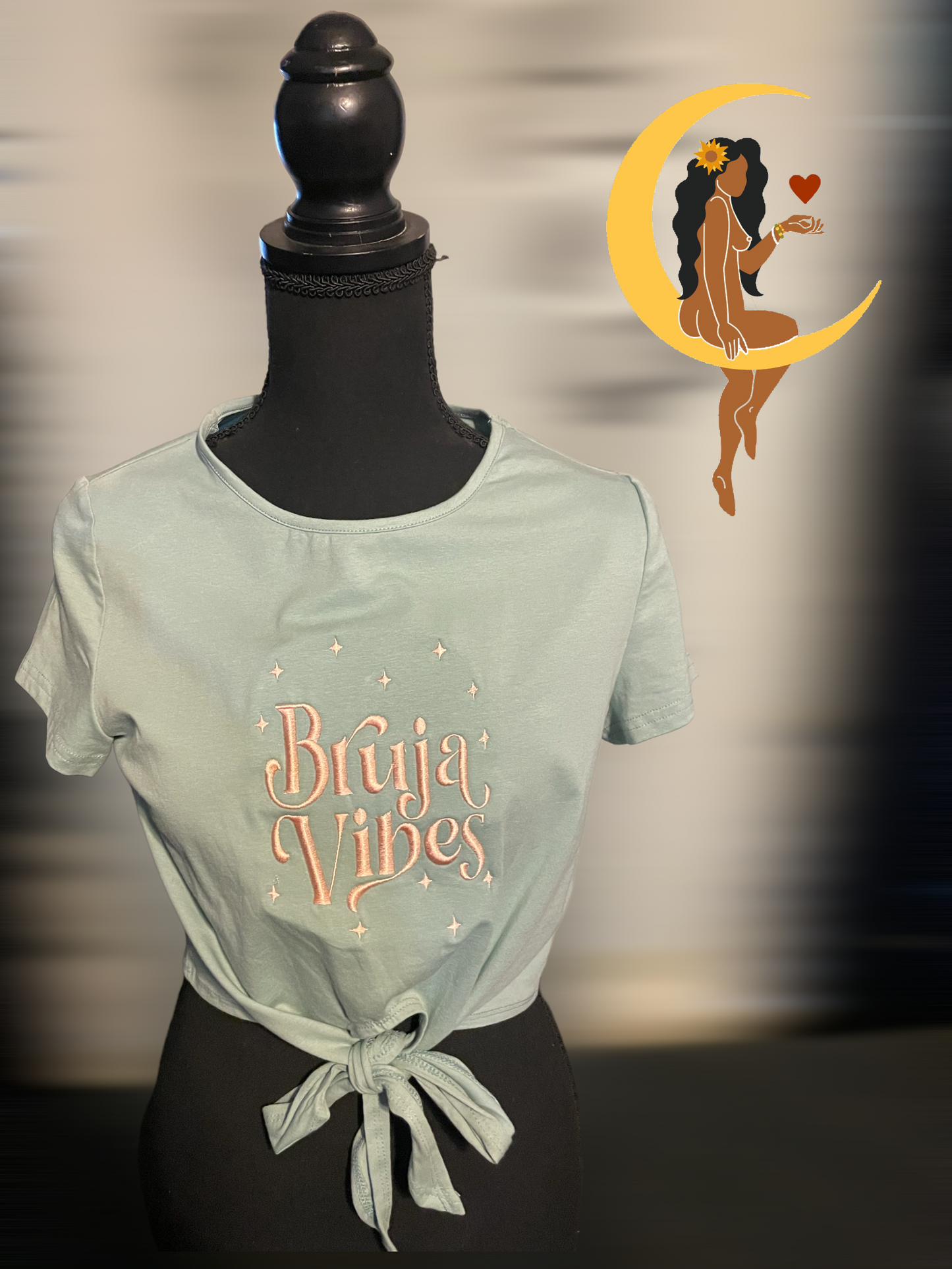 Bruja Vibes Mint Tee