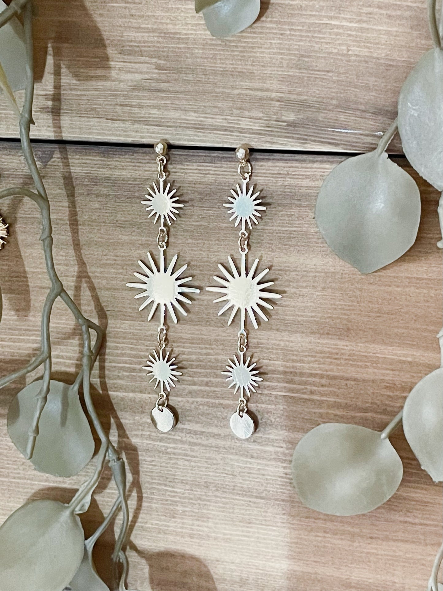 Starburst Chandelier Earrings