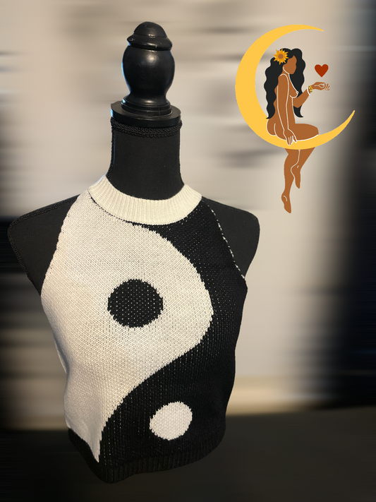 Yin Yang Knit Tank