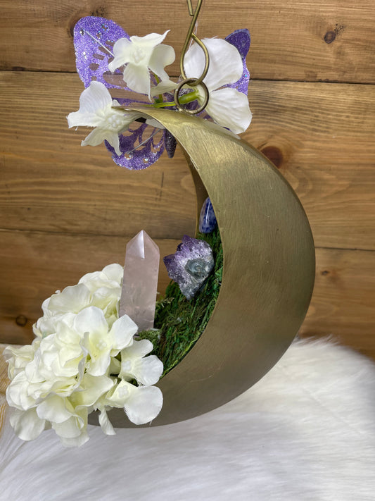 Gold Crescent Moon - Sweet Dreams